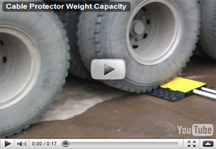 Cable Protector Weight Capacity Testing